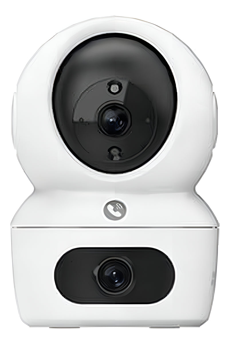 Câmera Wi-Fi Ezviz H7C Dual 2K Lente Dupla Áudio Bidirecional Branca
