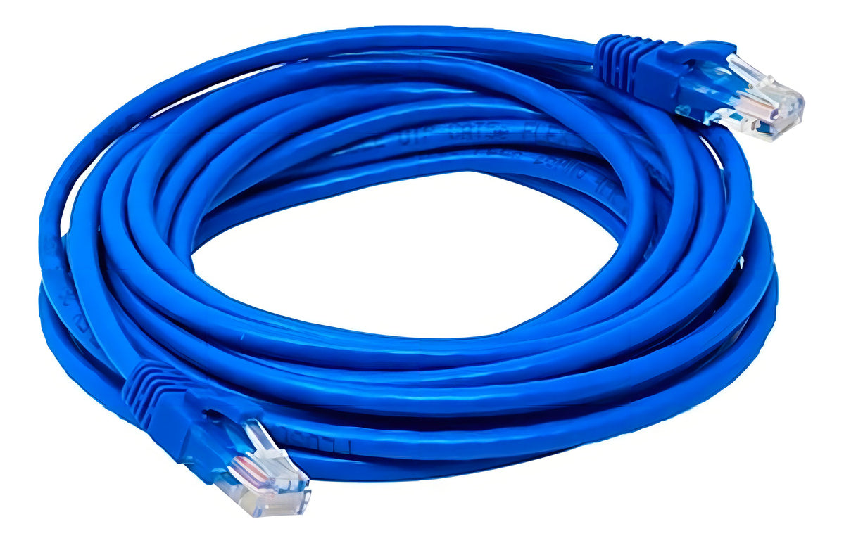 Cabo de Rede Patch Cord Cat6 RJ45 5m Plus Cable Gigabit