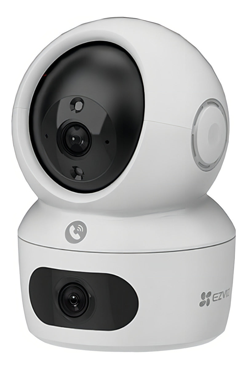Câmera Wi-Fi Ezviz H7C Dual 2K Lente Dupla Áudio Bidirecional Branca