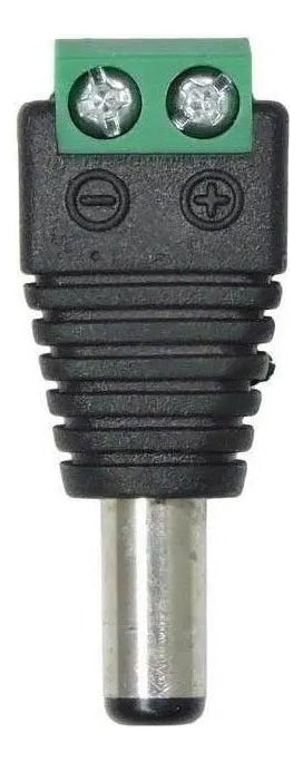 Conector P4 Macho com Borne para CFTV SECCON Kit 10 Unidades