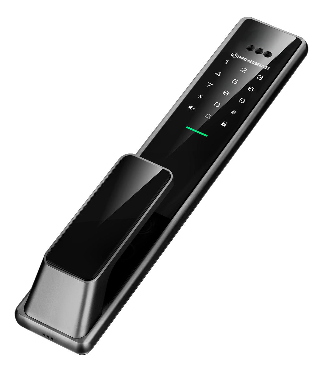 Fechadura Digital Primebras Zurich Reconhecimento Facial Biometria Senha