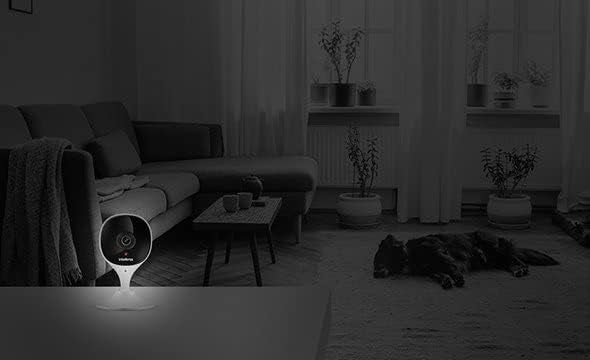 Câmera Wi-Fi Intelbras IMX Full HD 2MP com Áudio + Cartão MicroSD 32GB