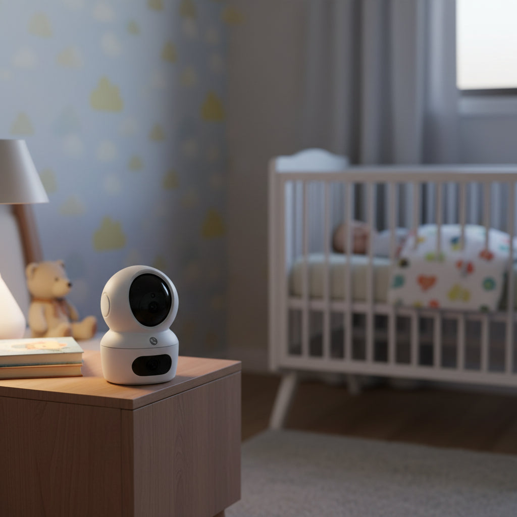 Câmera Wi-Fi Ezviz H7C Dual 2K Lente Dupla Áudio Bidirecional Branca