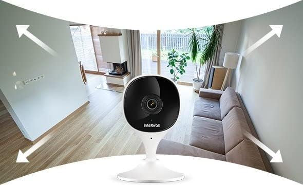 Câmera Wi-Fi Intelbras IMX Full HD 2MP com Áudio + Cartão MicroSD 32GB