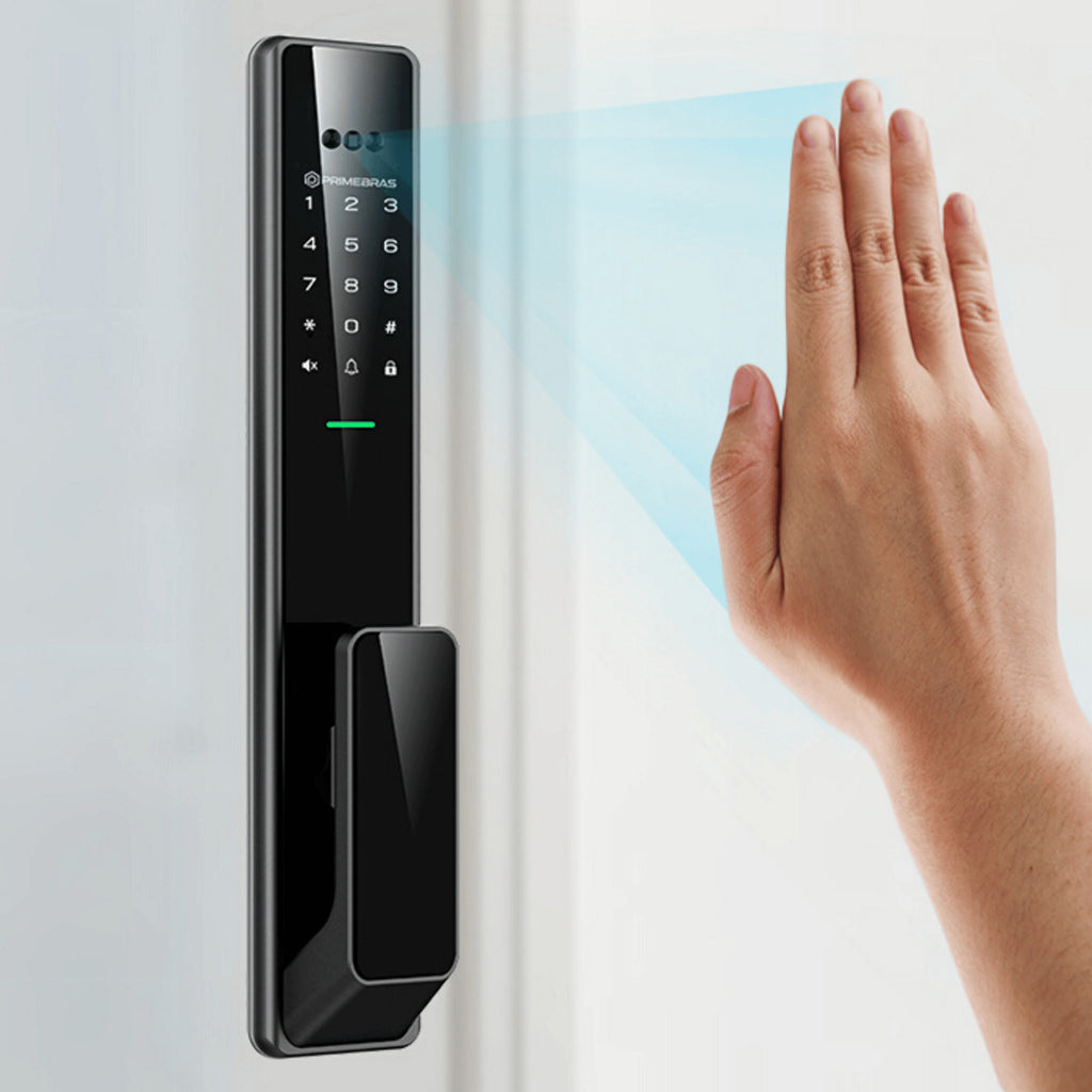 Fechadura Digital Primebras Zurich Reconhecimento Facial Biometria Senha