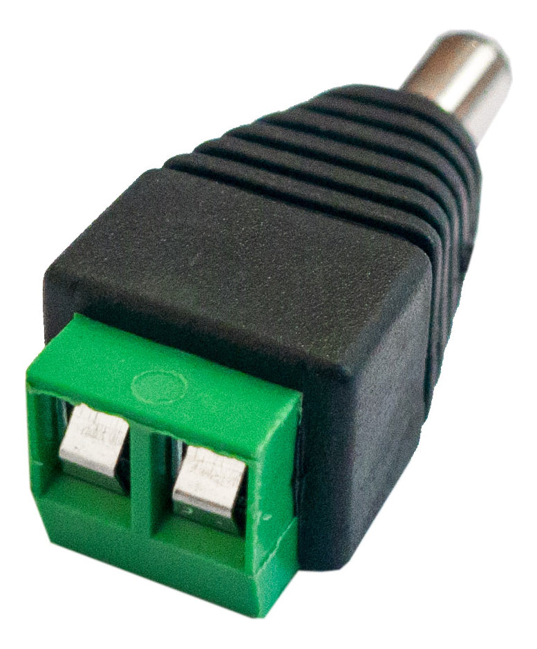 Conector P4 Macho com Borne para CFTV SECCON Kit 10 Unidades