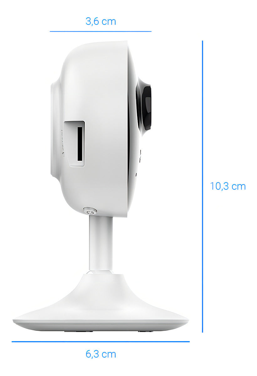 Câmera Wi-Fi Ezviz C1C Full HD 2MP Visão Noturna Áudio Detecção de Movimento